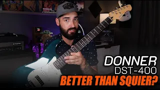 Donner DST-400 Electric Guitar Review - Better than Squier?