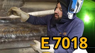 Electrodo E7018: Posición Horizontal Soldadura Profesional al Alcance de Todos. Cómo Soldar E7018