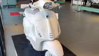 2022 Justin Bieber x Vespa White Color - Life Style Motorcycle Scooter
