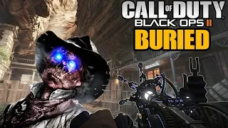 Зомби Выживание в Подземном Городе в Call of Duty Black Ops 2 - карта Buried