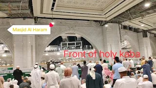 before Isha🌙 prayer | the inside and outside view of masjid al haram 🕋 | Makkah | kaba | hajj2024