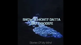 Snow & Monty Datta - Say Goodbye (Sub Español//inglés)