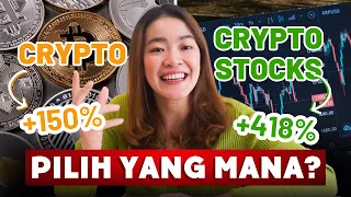 CRYPTO vs CRYPTO STOCKS, pilih yang mana?
