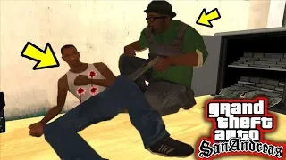 ماذا سيحدث لو قتل بيغ سموك سي جي في المهمة الاخيرة من قراند سان اندرياس GTA San End Of The Line