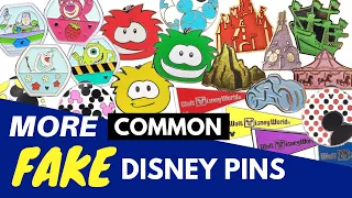 MORE Common Fake Disney Pins