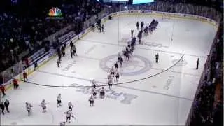 Last 2 minutes of game, handshakes. Washington Capitals vs NY Rangers Game 7 5/12/12 NHL Hockey