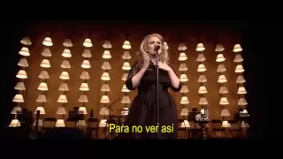 Adele - I Can't Make You Love Me (Live R.A.H. Subtitulada)