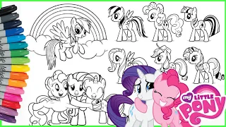 Kuda Poni Mewarnai My Little Pony Coloring Book Pages