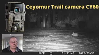 Ceyomur Trail camera CY60, review