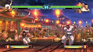 Chin Gentsai vs Takuma Sakazaki (Hardest AI) - KOF XIII