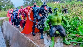 AVENGERS TOYS/ action figure/unboxing/cheap price/iron Man, Hulk, Thor, spider Man/toys