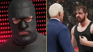 THE WWE VS AEW WRESTLING WAR BEGINS! (WWE 2K19)