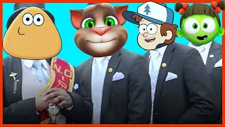 My Talking Tom & Pou & Spookiz & Gravity Falls - Coffin Dance Song | Astronomia (Cover)