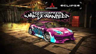 NFS Most Wanted Redux V3 | MITSUBISHI ECLIPSE GSX BY MELISSA´S JUNKMAN TUNING | 4K FULL HD