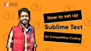 How to set up Sublime Text for Competitive Coding?