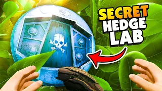 I Found a SECRET LAB in the HEDGE!? - Grounded