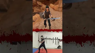 REAL swordsman plays Blade & Sorcery VR! #shorts #VR