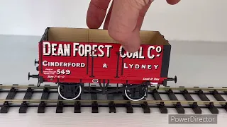 LionHeart trains 7 plank “Dean forest coal” wagon review (O gauge)