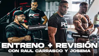 Entreno y REVISIÓN con Raúl Carrasco y Josemabeast | Mauro Fialho IFBB PRO