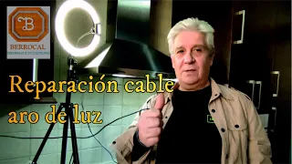 🚩🔌💡Como REPARAR / ARREGLAR ARO DE LUZ*  NO ENCIENDE, cable roto FACIL*