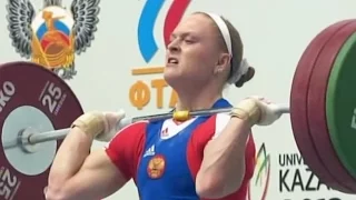 2011 European Weightlifting Championships, Women 69 kg  Тяжелая Атлетика. Чемпионат Европы