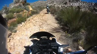 Honda CRF1000l Africa Twin & KTM 1090R on some rocky Trails