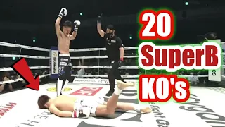 20 SuperB MMA Knockouts in 6 Minutes