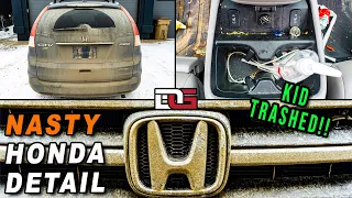 Super Cleaning a KID-TRASHED Honda! | The Detail Geek