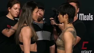 Ivana Petrović vs. Liang Na - Face-Off - (UFC Fight Night: Nicolau vs. Perez) - /r/WMMA