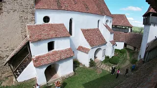 Viscri Fortified church - Romania | Prince Charles village | Gopro hero7