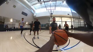 1st person pickup basketball!