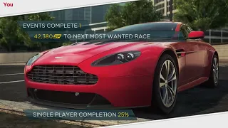 Need for Speed™ Most Wanted - Aston Martin V12 Vantage To Lamborghini 1HR of Gameplay 4K 60Fps #nfs