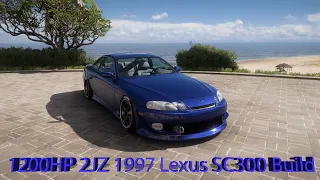 1300HP Lexus SC300 Build - 2JZ GTE / Racing 3.0L I6T Swapped - Forza Horizon 5