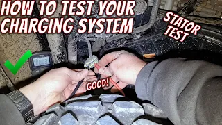 How to test the charging system in any ATV, SXS, or UTV.  Dwight is having battery problems...
