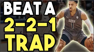 How To Beat A 2-2-1 Half Court Trap