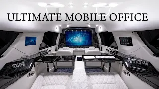 Becker Cadillac Escalade ESV, Mobile Office, executive limousine