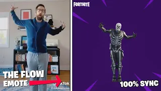 *NEW* The Flow Emote in Real Life! 100% SYNC | Fortnite Battle Royale