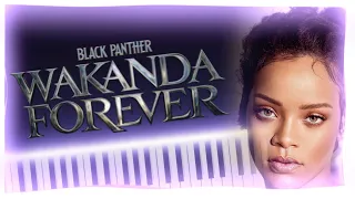 Rihanna - Lift Me Up (Black Panther: Wakanda Forever) [Piano Tutorial + Sheet Music]