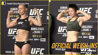 LIVE - UFC 268: Usman vs. Covington 2 official weigh-ins | SCMP MMA