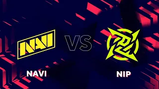 🔴  [ RU ] NIP vs NAVI Final bo3 I BLAST Premier Spring Groups 2022