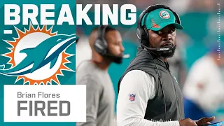 Breaking News: Dolphins Fire HC Brian Flores