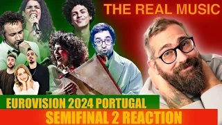 Reaction to Festival da Canção 2024 Semifinal 2 | Eurovision 2024 Portugal