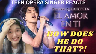 Teen Opera Singer Reacts To Dimash - El Amor En Ti