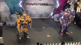 First ever Transformers Live show on stage in City Square Mall Singapore