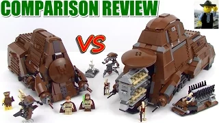 Lego Trade Federation MTT 7662 vs 75058 Review & Comparison