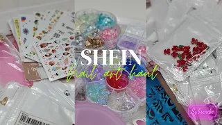 Huge Shein Haul | Affordable Nail Art | Nail Art Haul | Nail Charms + Stickers and more!