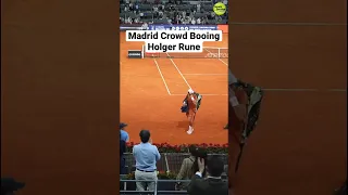 Crowd BOOING Holger Rune After Match 😱🎾