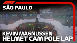 Kevin Magnussen's Helmet Cam Pole Lap | 2022 Sao Paulo Grand Prix | Assetto Corsa