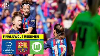 RESUMEN Y GOLES | FC Barcelona vs. Wolfsburgo (Final UEFA Women’s Champions League 2023) (Español)