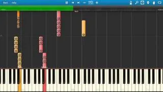 Nirvana - In Bloom - Piano tutorial - Synthesia - How to Play